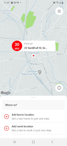 CB Taxis Screen 2