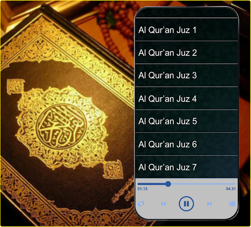 Android application H. Muammar ZA Quran Juz 1-15 screenshort