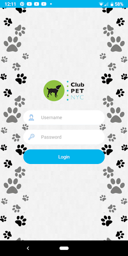 Android application ClubPet NYC Customer App screenshort