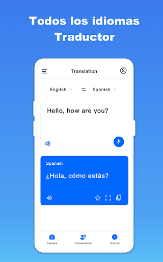 Vista previa de la aplicación