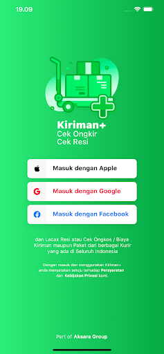 Android application Kiriman+ screenshort