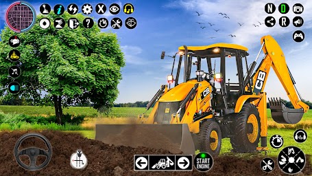 Offroad JCB Excavator Machines