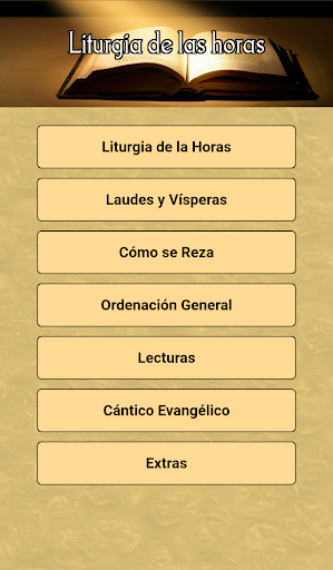 Android application Liturgia de las horas - Laudes screenshort