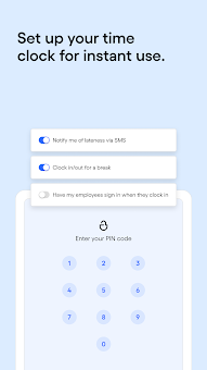 Skello: time clock screenshot 2
