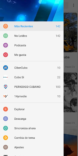 Android application Cuba Noticias screenshort