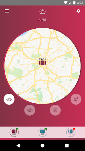 Android application io luggage screenshort