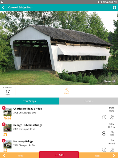 Screenshot of Visit Fairfield County Ohio