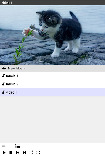 Mochi MP : Media Player Screen 2