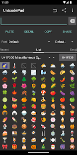 Unicode Pad Screenshot