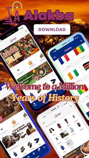 Android application Alakba Shop screenshort