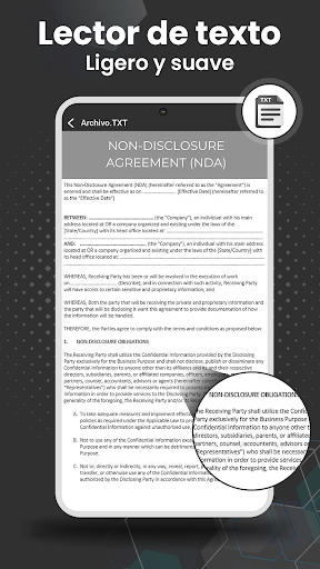 Lector de Documentos: PDF/Word screenshot 6