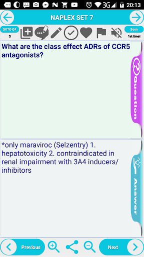 NAPLEX Pharmacy Exam Prep Screen 3