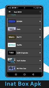 inat Box tv Apk indir infor android 1