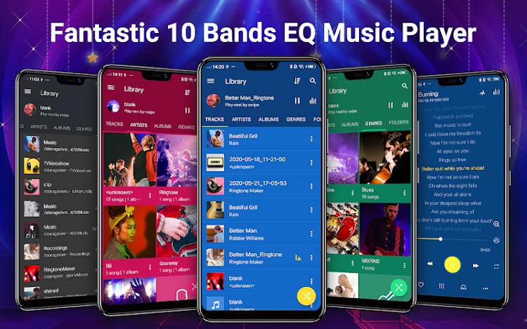 Music Player - MP3 Player & EQ - 5.2.0 - (Android)