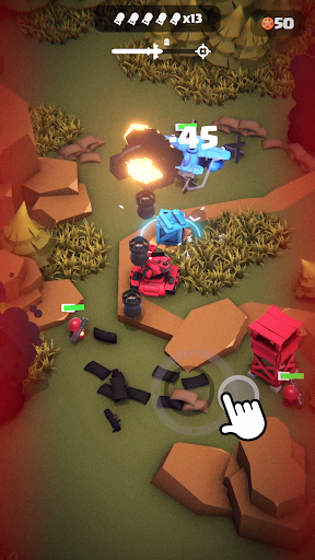Android application Drop Zone screenshort