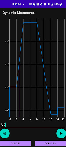 Dynamic Metronome Screen 3