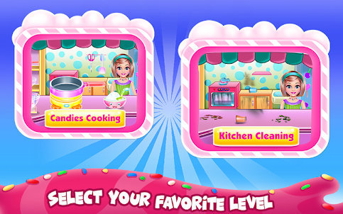 Candy Shop Cooking & Cleaning