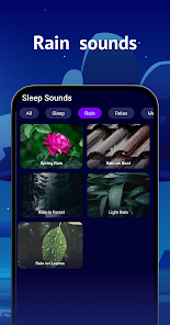 Captura 3 Sleep sounds - rain sounds android