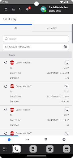 comm.land Mobile Screen 2