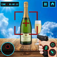 Real Bottle Shooting FPS Games: 3D Shooting Games