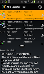 Nilex Mobile Helpdesk