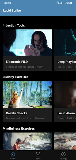 Android application Lucid Scribe screenshort