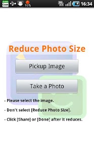 Reduce Photo Size Screenshot