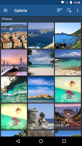 Aperçu de l'application