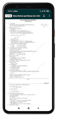 Physics - HC Verma Solution Screen 2