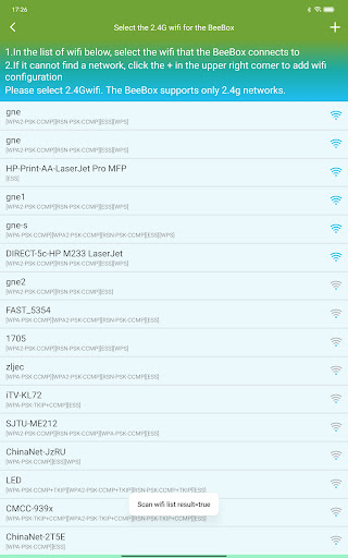 BeeBox Tool Screen 2