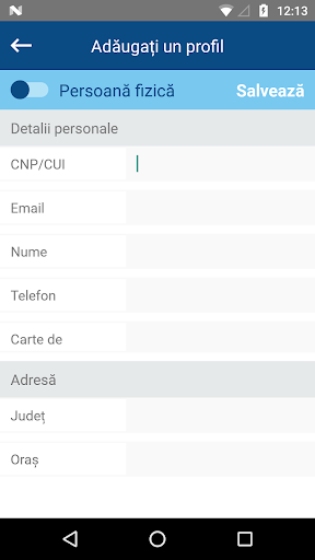 Android application City Manager App screenshort