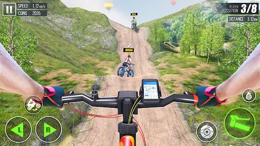 Fahrrad Spiele Radrenn Spiel