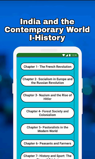 Screenshot of 9th Class SST Solution English