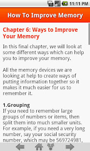 How To Improve Memory