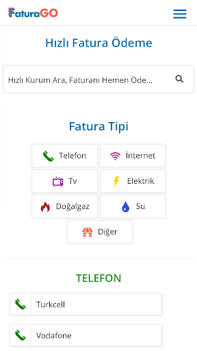 FaturaGO – Fatura Ödeme Screen 3