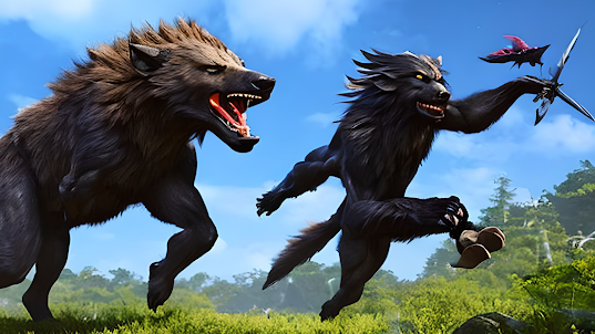 Wild Werewolf Jungle Hunt Game