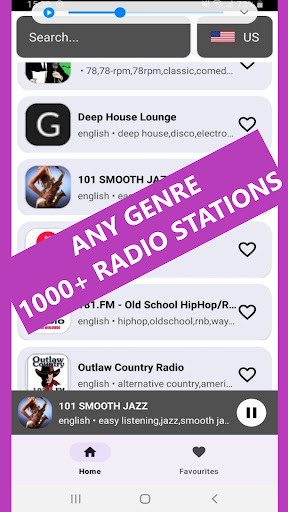 Android application Radio Online: Global 24/7 FM screenshort