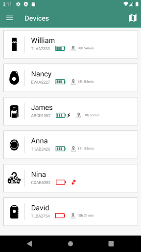 Android application Safecall screenshort