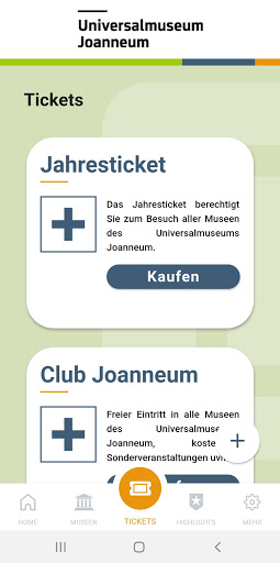 Museum Joanneum App Screen 3