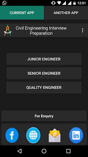 Civil Engineering Interview Screen 3
