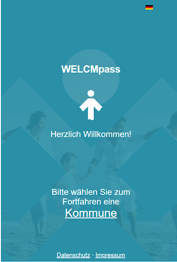 Android application WELCMpass screenshort