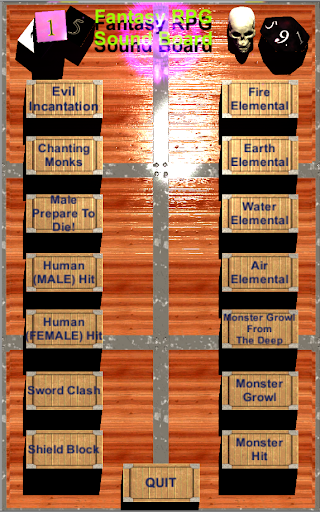 RPG Fantasy Soundboard Screenshot 1 - AppWisp.com