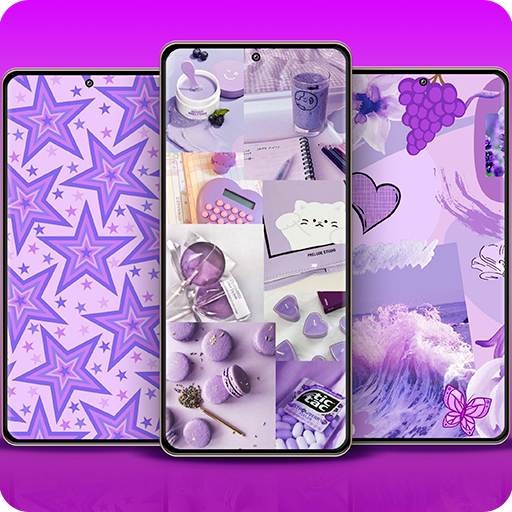 Purple Aesthetic Wallpaper logo
