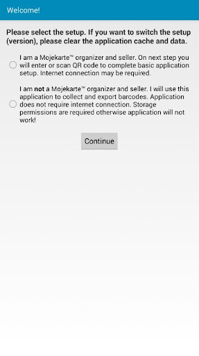 Android application m.AccessControl screenshort
