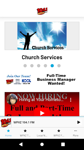 Android application WPXZ screenshort