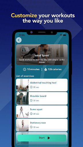 My Personal Trainer Screen 3