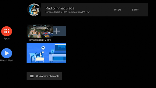 Android application InmaculadaTV ITV screenshort