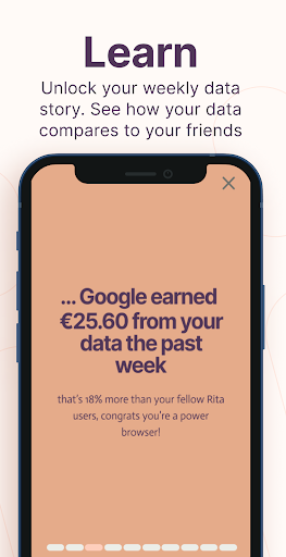 Rita: Your Data In Your Pocket Screen 3