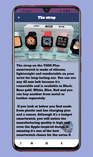 T500 Plus Smart Watch Guide Screen 3