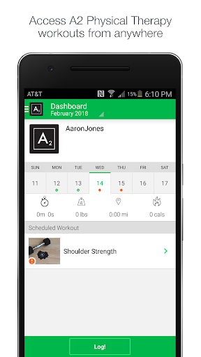 Android application A2 Physical Therapy screenshort